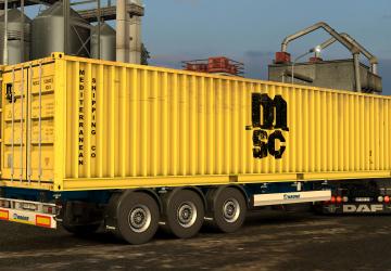 Мод SCS Containers Skin Project версия 3.0 для Euro Truck Simulator 2 (v1.36.x)