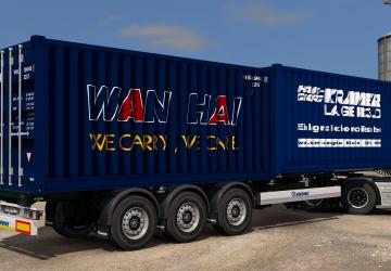 Мод SCS Containers Skin Project версия 4 для Euro Truck Simulator 2 (v1.37.x)