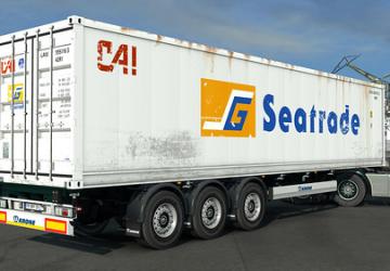 Мод SCS Containers Skin Project версия 6.0 для Euro Truck Simulator 2 (v1.39.x)