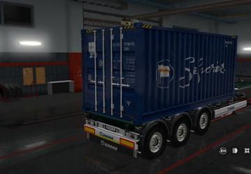 Мод SCS Containers Skin Project версия 6.0 для Euro Truck Simulator 2 (v1.39.x)