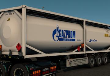 Мод SCS Containers Skin Project версия 8.0 для Euro Truck Simulator 2 (v1.40.x)