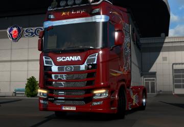 Мод Sequential Turn Signal mod версия 1.0 для Euro Truck Simulator 2 (v1.37.x, - 1.39.x)