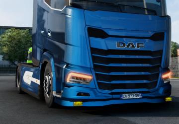 Мод Sequential Turn Signal mod for DAF 2021 версия 1.0 для Euro Truck Simulator 2 (v1.45.x, 1.46.x)