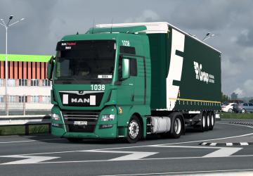 Мод SFX EVR MAN TGX 440 D2676 версия 3.2 для Euro Truck Simulator 2 (v1.53.x, 1.54.x)