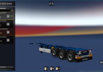 Мод SGD Trailer Pack версия 1.0.4 для Euro Truck Simulator 2 (v1.46.x)