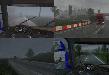 Мод Shity Weather версия 1.0 для Euro Truck Simulator 2 (v1.30.x, 1.31.x)