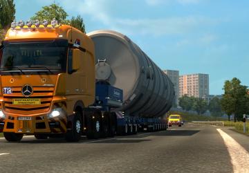 Мод Signs on your Truck & Trailer версия 1.0.98 для Euro Truck Simulator 2 (v1.32.x)