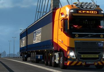 Мод Signs on your Truck & Trailer версия 1.0.98 для Euro Truck Simulator 2 (v1.32.x)