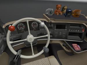 Мод SiSL’s Mega Pack Cabin Accessories версия 2.5 Updated для Euro Truck Simulator 2 (v1.25, - 1.27.x)