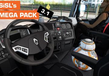 Мод SiSL’s Mega Pack версия 3.3.1 для Euro Truck Simulator 2 (v1.45.x, - 1.49.x)