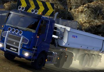 Мод SISU R500/C500/C600 версия 1.2.2 для Euro Truck Simulator 2 (v1.31.x, - 1.34.x)