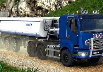 Мод SISU R500/C500/C600 версия 1.2.2 для Euro Truck Simulator 2 (v1.31.x, - 1.34.x)