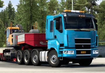 Мод SISU R500/C500/C600 версия 22.1.25 для Euro Truck Simulator 2 (v1.43.x)