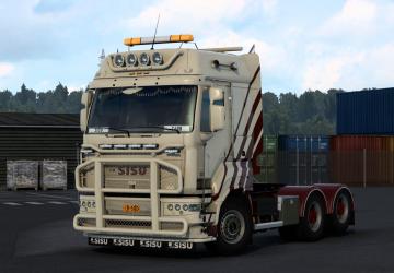 Мод SISU R500/C500/C600 версия 22.1.25 для Euro Truck Simulator 2 (v1.43.x)