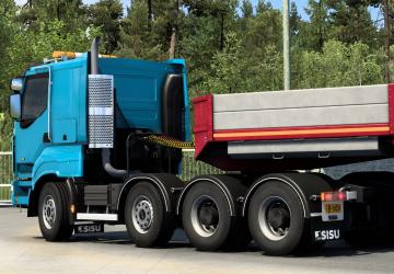 Мод SISU R500/C500/C600 версия 17.06.23 для Euro Truck Simulator 2 (v1.47.x)