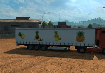 Мод Скин Ананас версия 0.1 для Euro Truck Simulator 2 (v1.36.x)
