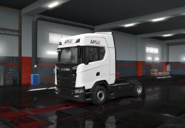 Мод Скин «APS» версия 1.0 для Euro Truck Simulator 2 (v1.35.x)