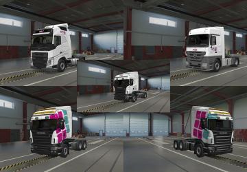 Мод Скин «APS» версия 2.0 для Euro Truck Simulator 2 (v1.43.x)