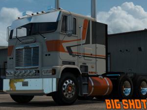 Мод Скин «Big Shot» для Freightliner FLB (by Harven) v1.0 для Euro Truck Simulator 2 (v1.28.x)