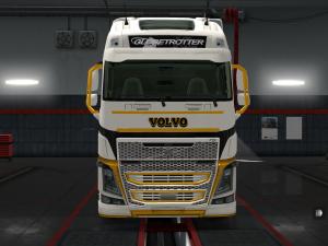 Мод Скин «Black Widow» для Volvo FH версия 1.0 для Euro Truck Simulator 2 (v1.27.x, - 1.33.x)