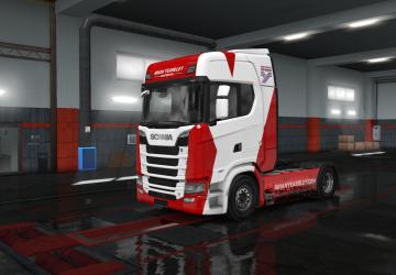 Мод Скин «Brian Yeardley Continental» версия 1.0 для Euro Truck Simulator 2 (v1.35.x)