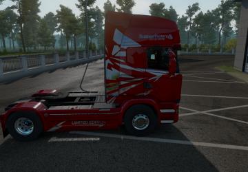 Мод Скин Brilliant Victory для Scania Streamline v1.0 для Euro Truck Simulator 2 (v1.35.x, - 1.42.x)
