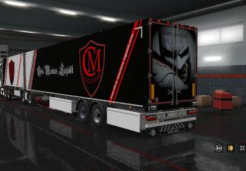 Мод Скин CML для своего прицепа и Scania R и S 2016 NG v1.0 для Euro Truck Simulator 2 (v1.32.x)