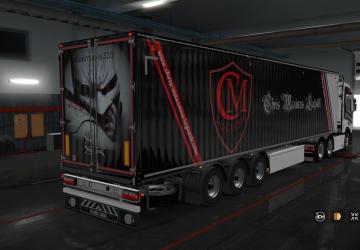 Мод Скин CML для своего прицепа и Scania R и S 2016 NG v1.0.1 для Euro Truck Simulator 2 (v1.32.x, - 1.43.x)