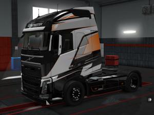 Мод Скин Custom для Volvo FH 2012 версия 1.0 для Euro Truck Simulator 2 (v1.28.x)