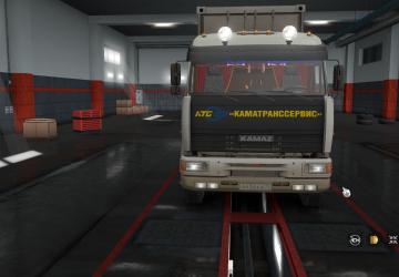 Мод Скин для Камаз 6460 версия 1.0 для Euro Truck Simulator 2 (v1.36.x)