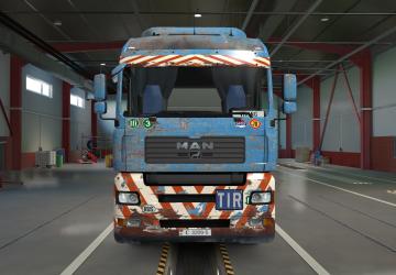 Мод Скин для MAN TGA от MADster версия 1.0 для Euro Truck Simulator 2 (v1.38.x, 1.39.x)