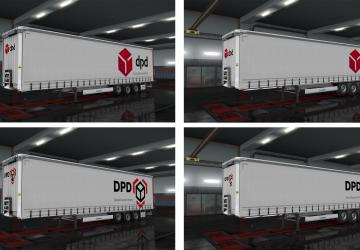 Мод Скин «DPD» версия 1.0 для Euro Truck Simulator 2 (v1.35.x)