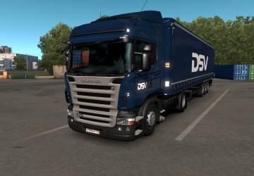 Мод Скин DSV для Scania R от RJL версия 1.0 для Euro Truck Simulator 2 (v1.35.x)