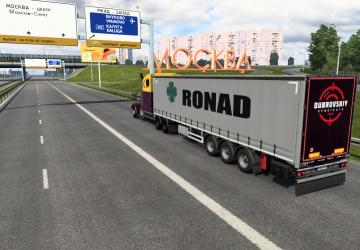 Мод Скин Дубровский Синдикат версия 1.0 для Euro Truck Simulator 2 (v1.39.x, - 1.43.x)
