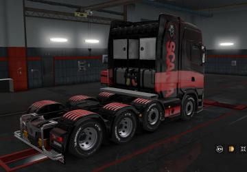 Мод Скин «Elinta company» для Scania S 2016 NG v1.0 для Euro Truck Simulator 2 (v1.28.x, - 1.33.x)