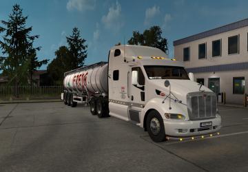 Мод Скин Freja Finland для Peterbilt 387 версия 1.0 для Euro Truck Simulator 2 (v1.35.x, - 1.43.x)