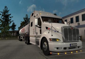 Мод Скин Freja Finland для Peterbilt 387 версия 1.0 для Euro Truck Simulator 2 (v1.35.x, - 1.43.x)