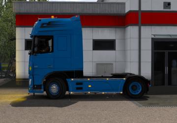 Мод Скин Holland style для DAF XF Euro 6 версия 1.0 для Euro Truck Simulator 2 (v1.35.x, - 1.39.x)
