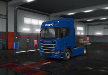 Мод Скин «Interovo» версия 1.0 для Euro Truck Simulator 2 (v1.35.x, 1.36.x)