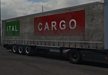 Мод Скин Ital Cargo версия 1.0 для Euro Truck Simulator 2 (v1.35 - 1.45)