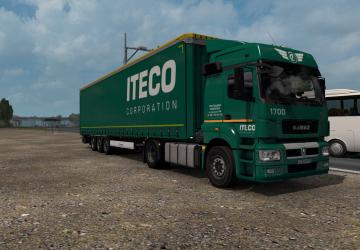 Мод Скин «ITECO» версия 1.0 для Euro Truck Simulator 2 (v1.36.x)