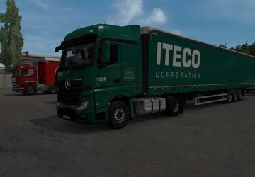 Мод Скин «ITECO» версия 1.0 для Euro Truck Simulator 2 (v1.36.x)