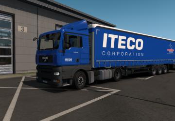 Мод Скин «ITECO» версия 1.1 для Euro Truck Simulator 2 (v1.36.x)