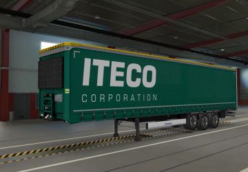 Мод Скин «ITECO» версия 1.2 для Euro Truck Simulator 2 (v1.37.x)