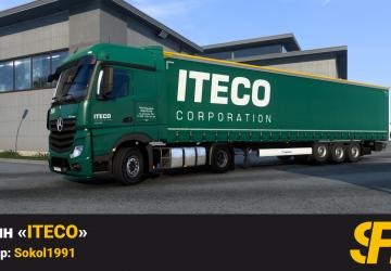 Мод Скин «ITECO» версия 1.7 для Euro Truck Simulator 2 (v1.40.x, 1.44.x)