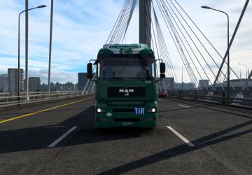 Мод Skin ITECO Corporation for MAN TGA by MADster v1.0 для Euro Truck Simulator 2 (v1.40.x, - 1.43.x)