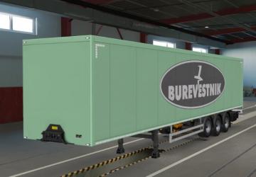 Мод Скин компании «Буревестник» версия 1.0 для Euro Truck Simulator 2 (v1.37.x, - 1.42.x)