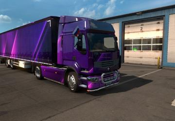 Мод Скин «Line» на все прицепы кроме Платформ и Krone v1.0 для Euro Truck Simulator 2 (v1.33.x, - 1.35.x)