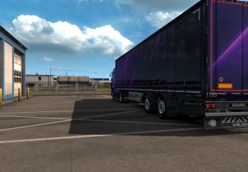 Мод Скин «Line» на все прицепы кроме Платформ и Krone v1.0 для Euro Truck Simulator 2 (v1.33.x, - 1.35.x)