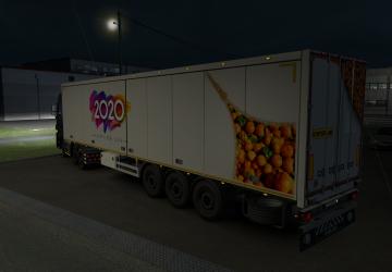 Мод Skin Mandarin версия 1.0 для Euro Truck Simulator 2 (v1.35.x, 1.36.x)